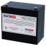 6FM50AD - Himalaya 12V 55Ah Replacement Battery with F11 Terminals