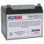 Leoch 12V 35Ah LPX12-35 Battery with F7 Terminals