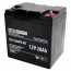 SigmasTek 12V 28Ah SPX12-100FR Battery with M5 Insert Terminals