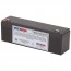 TLV1240S - 12V 4Ah Sealed Lead Acid Battery with F1 Terminals