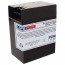 Vision 6V 14Ah CP6140T Battery with +F2 / -F1 Terminals