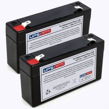 Impact Instrumentation 320GR Portable Aspirator Batteries - Set of 2