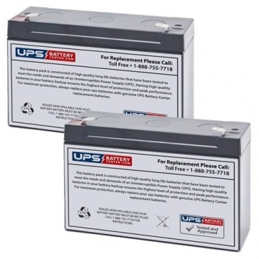 Allied Healthcare 160A Suction Unit Replacement Batteries