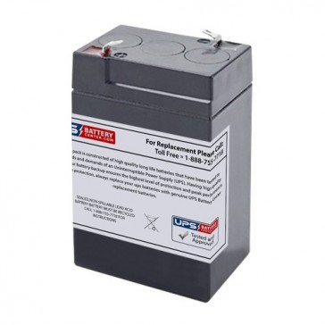 Cellpower CP 4-6 6V 4.5Ah Battery with F1 Terminals