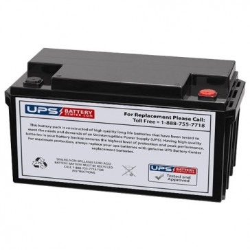Celltech Leader 12V 70.8Ah CT12-220W Battery with M6 Terminals