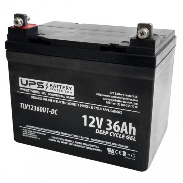 Drypower 12GB36C 12V 36Ah Battery with NB Terminals