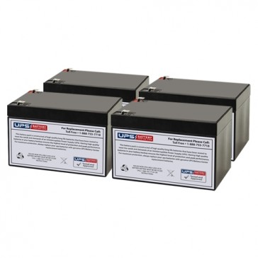 Minuteman E BP4 Compatible Replacement Battery Set
