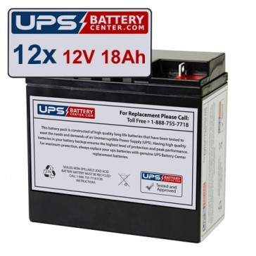 Picker International Techmobile Portable X-Ray 12V 18Ah Batteries 12/Unit Required