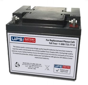 Ultracell 12V 45Ah UL38-12 Replacement Battery with F6 Terminals