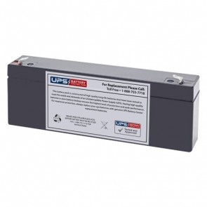 Abbott Laboratories DH3 Defibrillator 12V 2.6Ah Replacement Battery