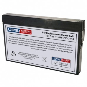 CBB 12V 2Ah NP2-12 Battery with F2 Terminals
