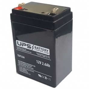 GS12V2.3AH - Consent 12V 2.6Ah Battery - GS12V2.3AH - Replacement Battery