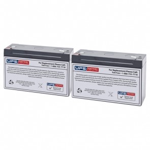 Datex-Ohmeda CD Central Display Compatible Battery Set