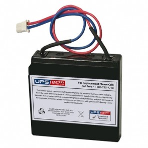 FirstPower FP605 6V 0.5Ah Battery with WL Terminals
