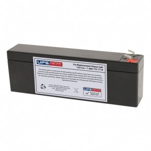 GS Portalac 12V 2.6Ah PX12026 Battery with F1 Terminals