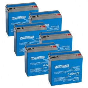 KGEEZ Cycle PANTHER 500 72V 20Ah Battery Set