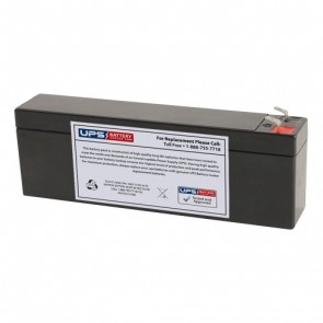 LONG WP2.4-12L 12V 2.6Ah Battery with F1 Terminals On Same Side