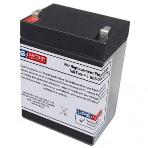 LONG WP2.9-12TR 12V 2.9Ah Battery with F1 Terminals - Left Side (+)