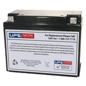LongWay 6V 20Ah 3FM20 Battery with F3 Terminals