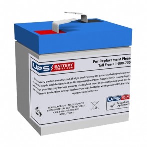 Criticare Systems 504 Pony 6V 1.2Ah Medical Battery with F1 Terminals