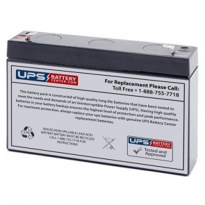 Multipower MP2.8-12 12V 2.8Ah Battery with F1 Terminals