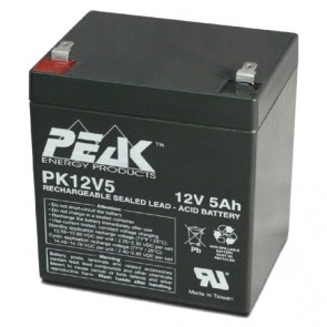 PK12V5F1 Peak Energy 12V 5Ah Battery
