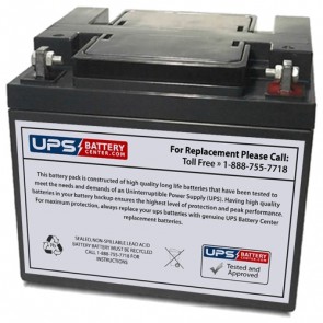 Universal 12V 50Ah UB12500 Battery with F6 Terminals