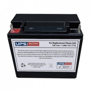 WEN 12V 14Ah DF1200X-1526 Replacement Battery with F3 Terminals