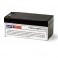 Multipower MP3.4-12 12V 3.4Ah Battery with F1 Terminals