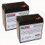 Datex-Ohmeda Transport Isolette Batteries - Set of 2