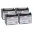 Alpha Technologies EBP 24CC Compatible Battery Set