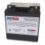 CCB Industrial 12V 26Ah 12HD-91  Battery with F3 Terminals