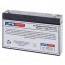 Consent GS67 6V 7Ah Battery with F1 Terminals