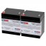 Criticare Systems 8100EP1 12V 5Ah Medical Batteries with F1 Teminals