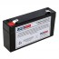 CSB 6V 1.3Ah GH613 Battery with F1 Terminals