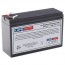 CSB 12V 6Ah HR1224WF2F1 Battery with F2 Terminals