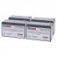 Eaton Powerware NetUPS SE 1000 RM Compatible Replacement Battery Set