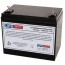 Flying Power 12V 75Ah NM12-70 Battery with M6 - Insert Terminals