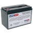 Kaiying 12V 100Ah KM100-12A Battery with M8 - Insert Terminals
