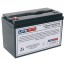 LongWay 12V 100Ah 6FM100S Battery with M8 Terminals
