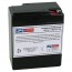 Mule PM682 6V 8.5Ah Battery with F1 Terminals