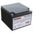 RIMA 12V 26Ah UNH12-100W Battery with M5 - Insert Terminals