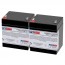 SL Waber 500T UPS 12V 4.5Ah Batteries