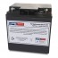 Taico 12V 24Ah TP12-24 Battery with Bolt and Nut Type Terminals