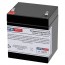TLV1250F1 - 12V 5Ah Sealed Lead Acid Battery with F1 Terminals