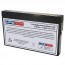 Universal 12V 2Ah UB1220-T Battery with Tab Terminals